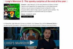 Luigi's Mansion Test